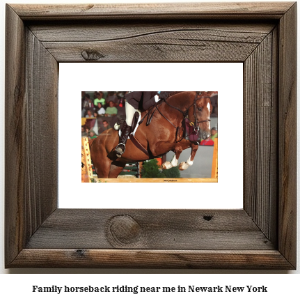 family horseback riding near me in Newark, New York